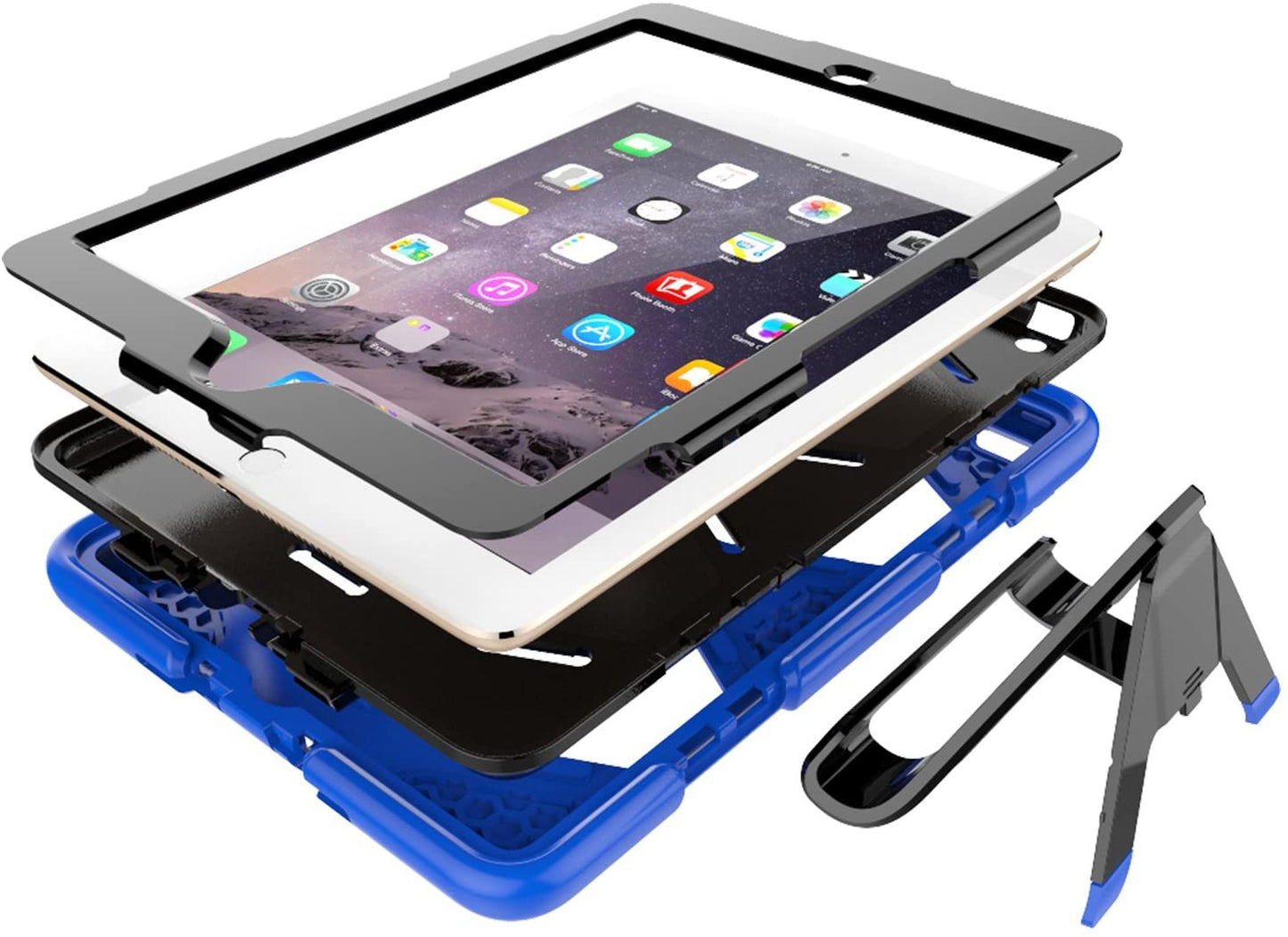 iPad 4 Case iPad 2 iPad 3 Case Cover Rugged Shockproof Case