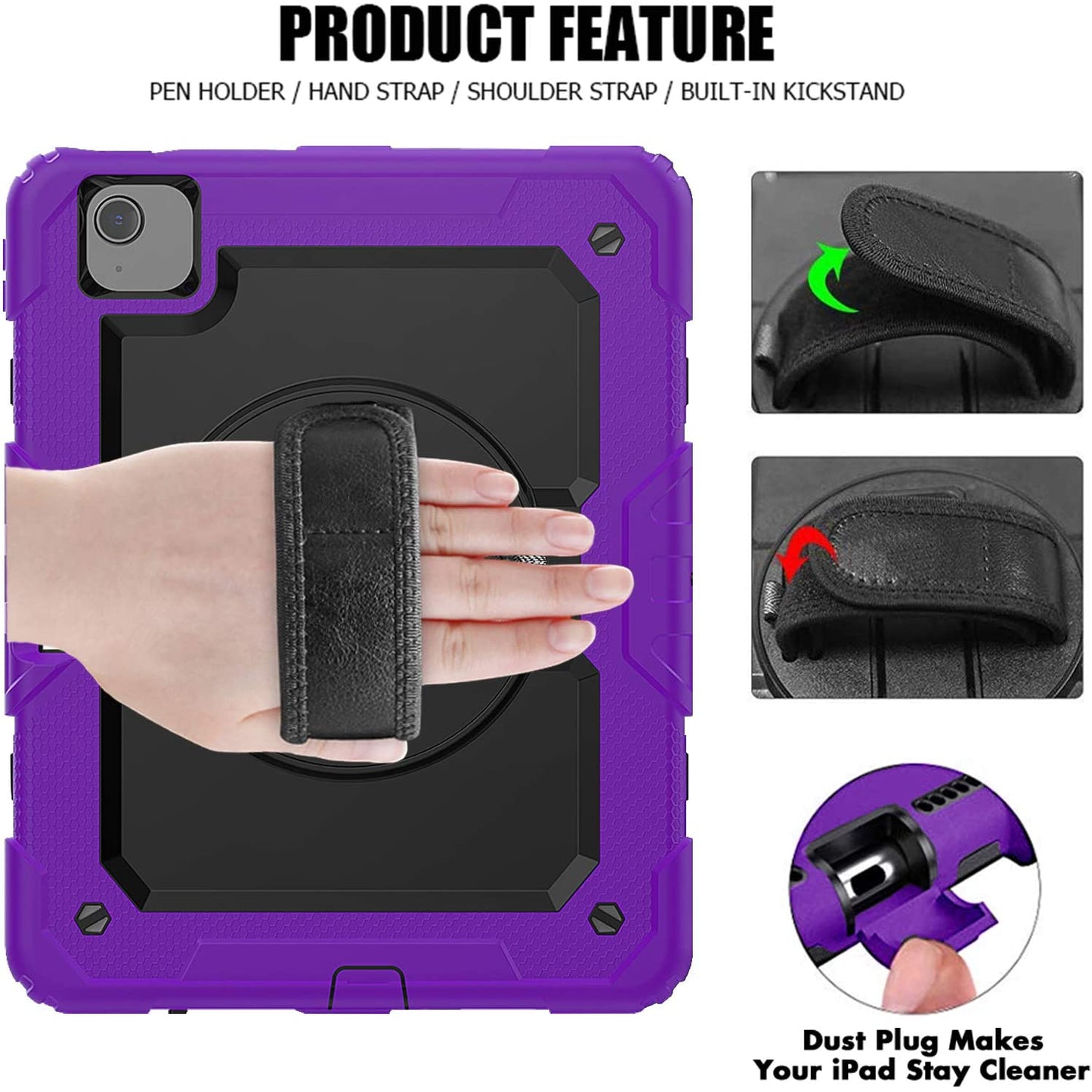 iPad Air 4 Case Rugged Shockproof Case Ipad 10.9 Case