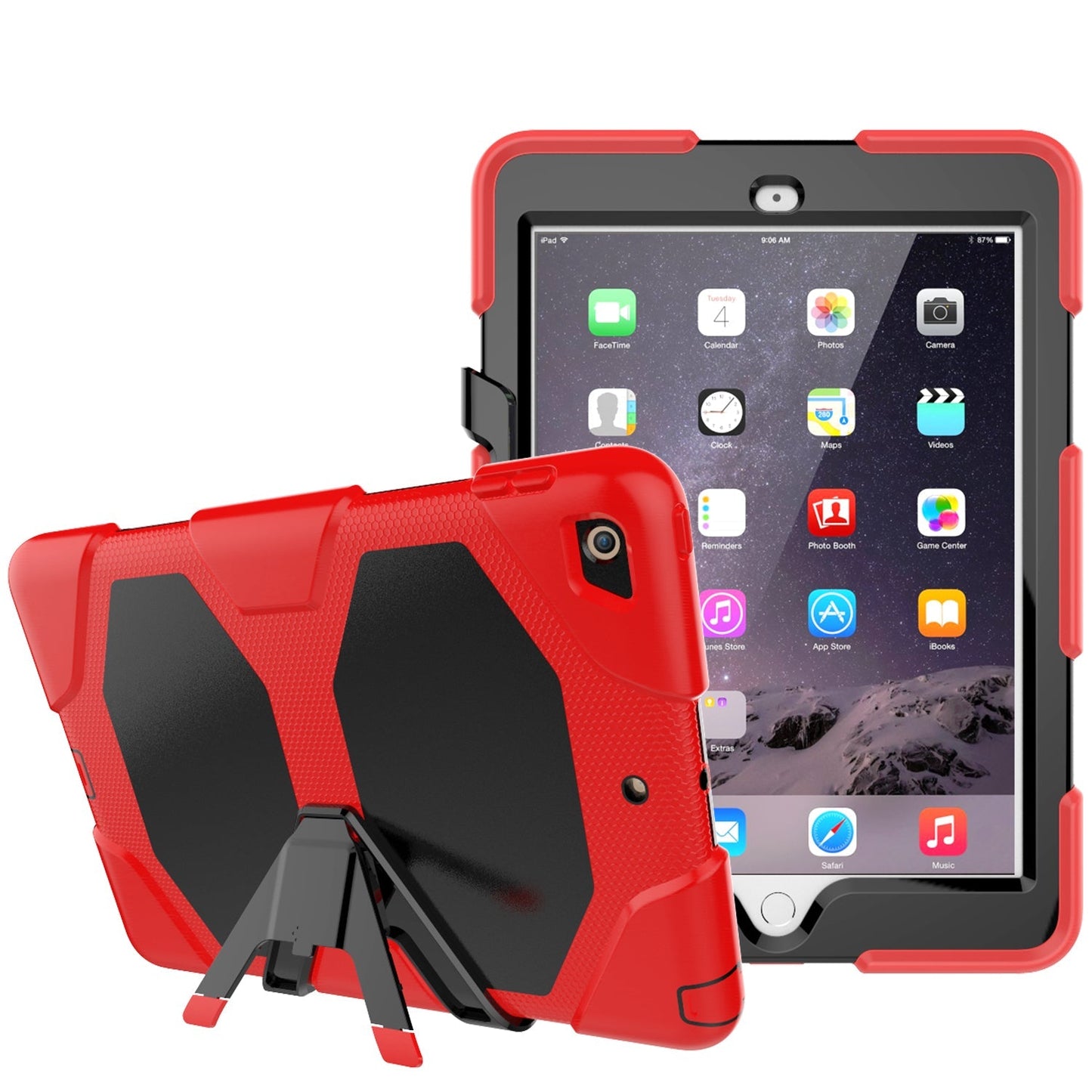 iPad Air Case Air 2 Case Cover Rugged Shockproof Case