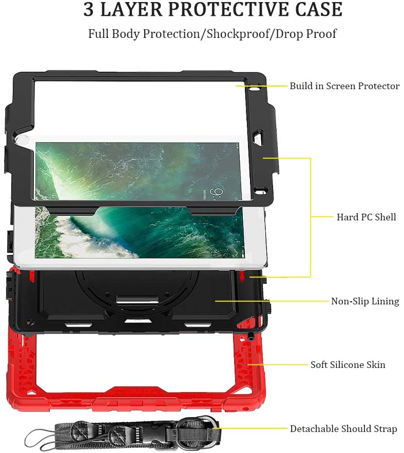 iPad Air Case Air 2 Case Cover 9.7 Case 2017 2018