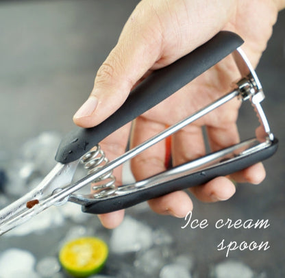 Stainless Steel Ice Cream Scooper with Trigger Release