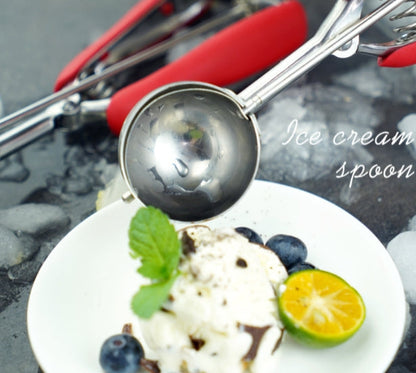 Stainless Steel Ice Cream Scooper with Trigger Release