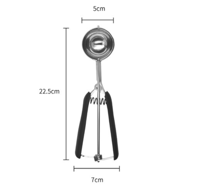 Stainless Steel Ice Cream Scooper with Trigger Release