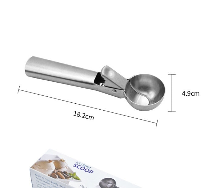 Stainless Steel Spring/Trigger Ice Cream Scoop