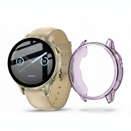 Garmin Venu 4 41mm - Protective Case (Purple)