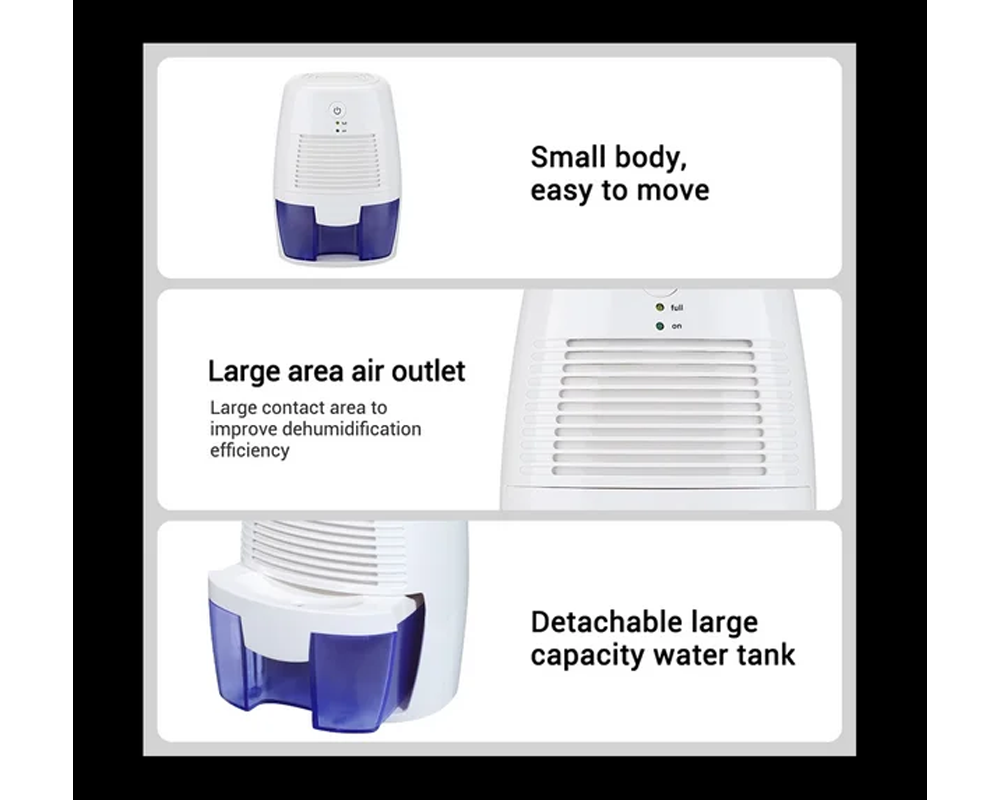 Dehumidifier 500ml Portable