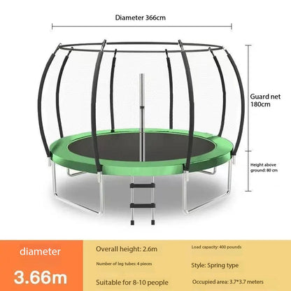 12FT Trampoline Large Trampoline