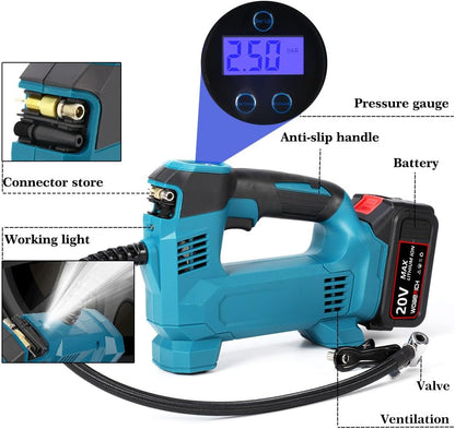Tyre Inflator Pump Cordless