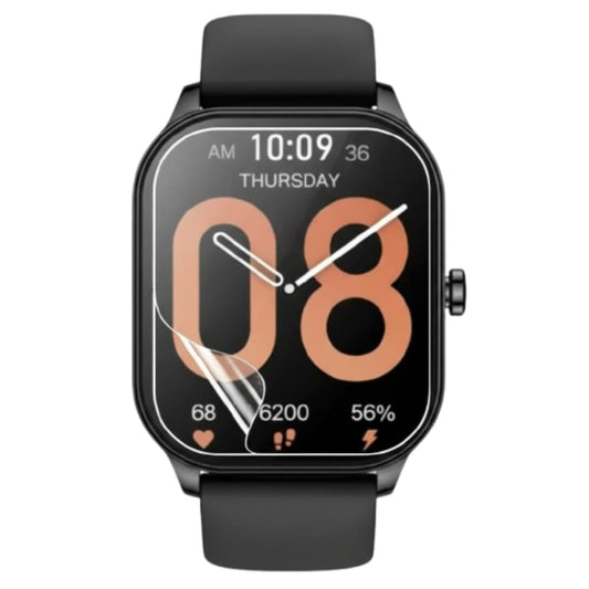 Hydrogel Screen Protector for Amazfit Pop 3S (2023) (Pack of 6)