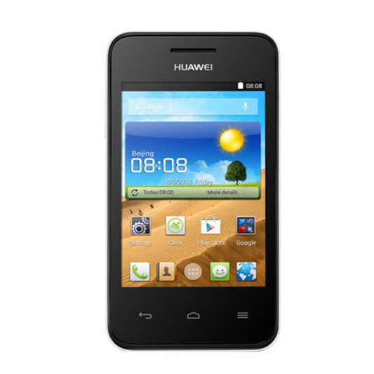 Hydrogel Screen Protector for Huawei Ascend Y221 (2014) (Pack of 2)