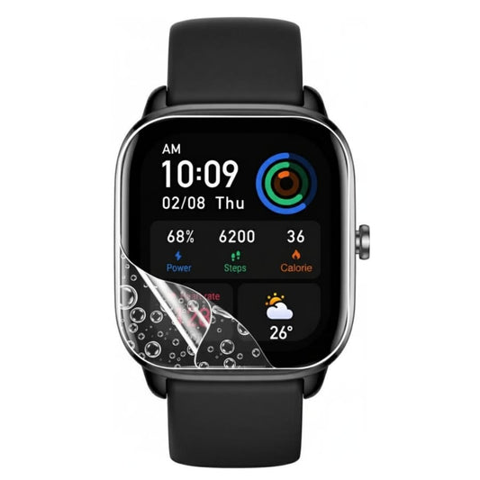 Hydrogel Screen Protector for Amazfit GTS 4 Mini (2022) (Pack of 6)