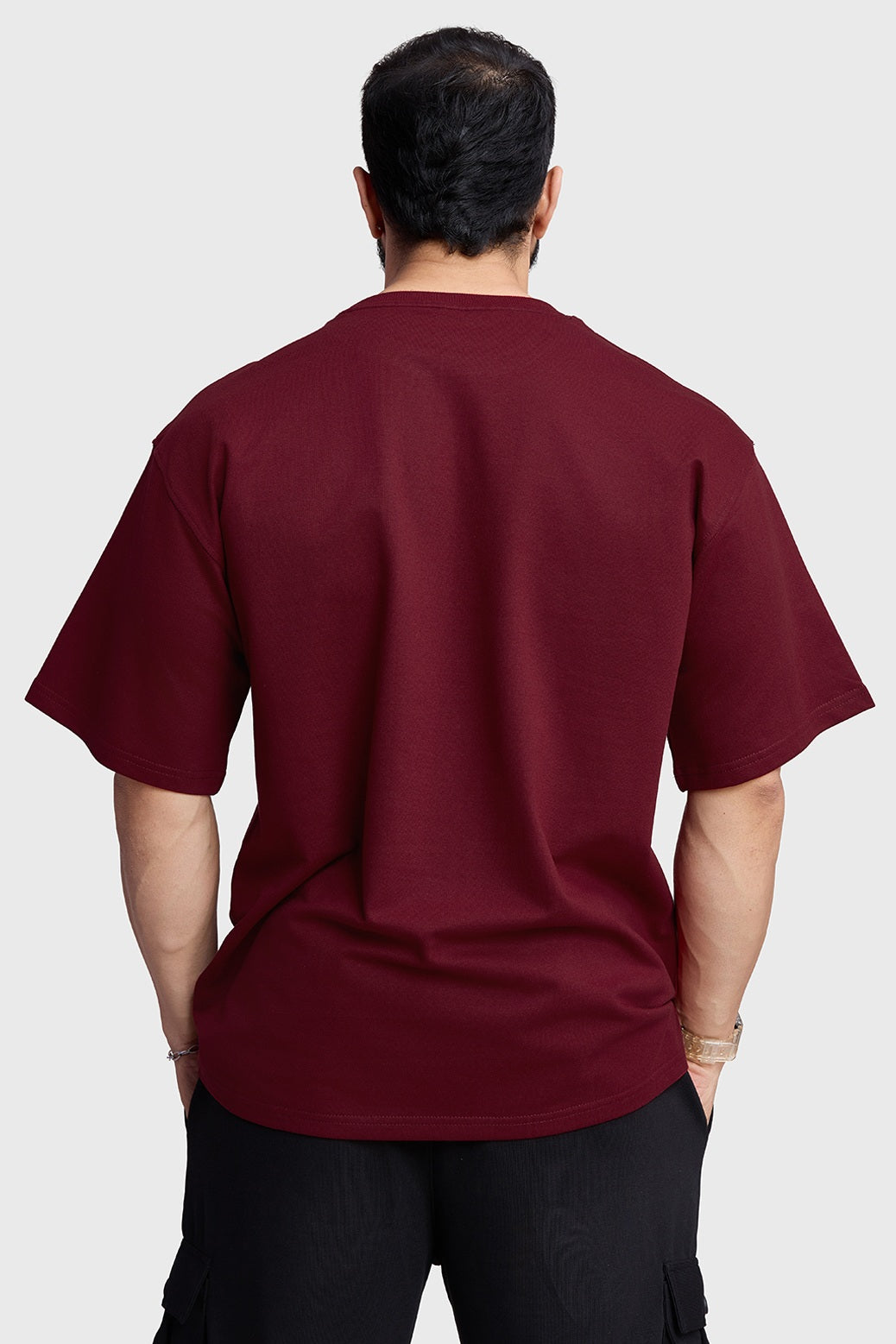Inspiration Oversized T-shirt Maroon