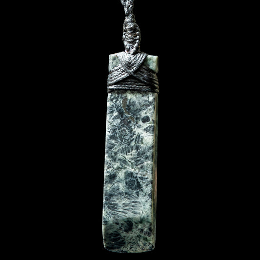 Bound Jade Toki by Ernesto Ovalle Pendant