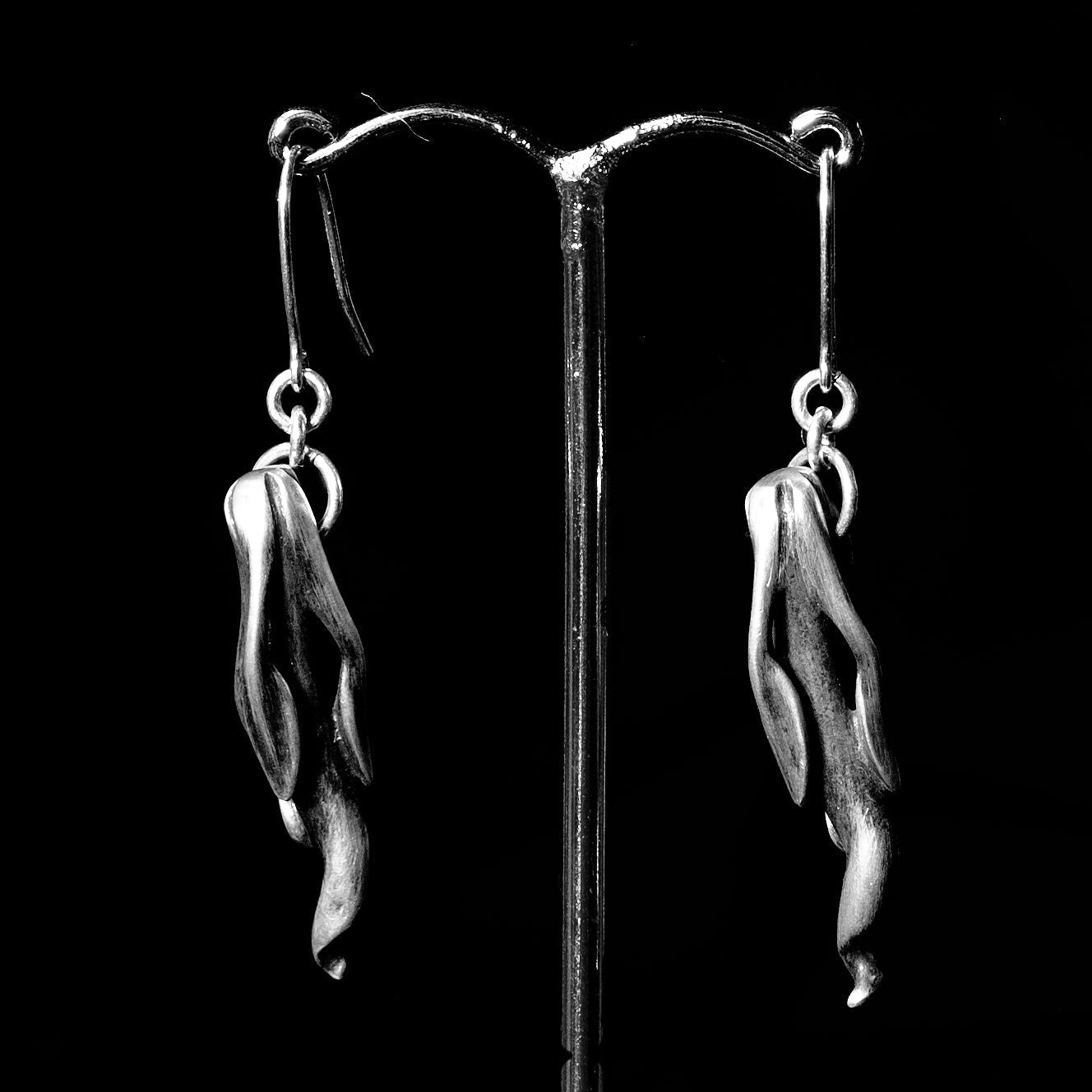 Sterling Silver Earrings Pendant