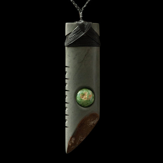 Contemporary Toki by Madelyne Gourdin Pendant