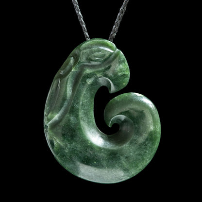 Nelson Jade Manaia by Nick Balme Necklace