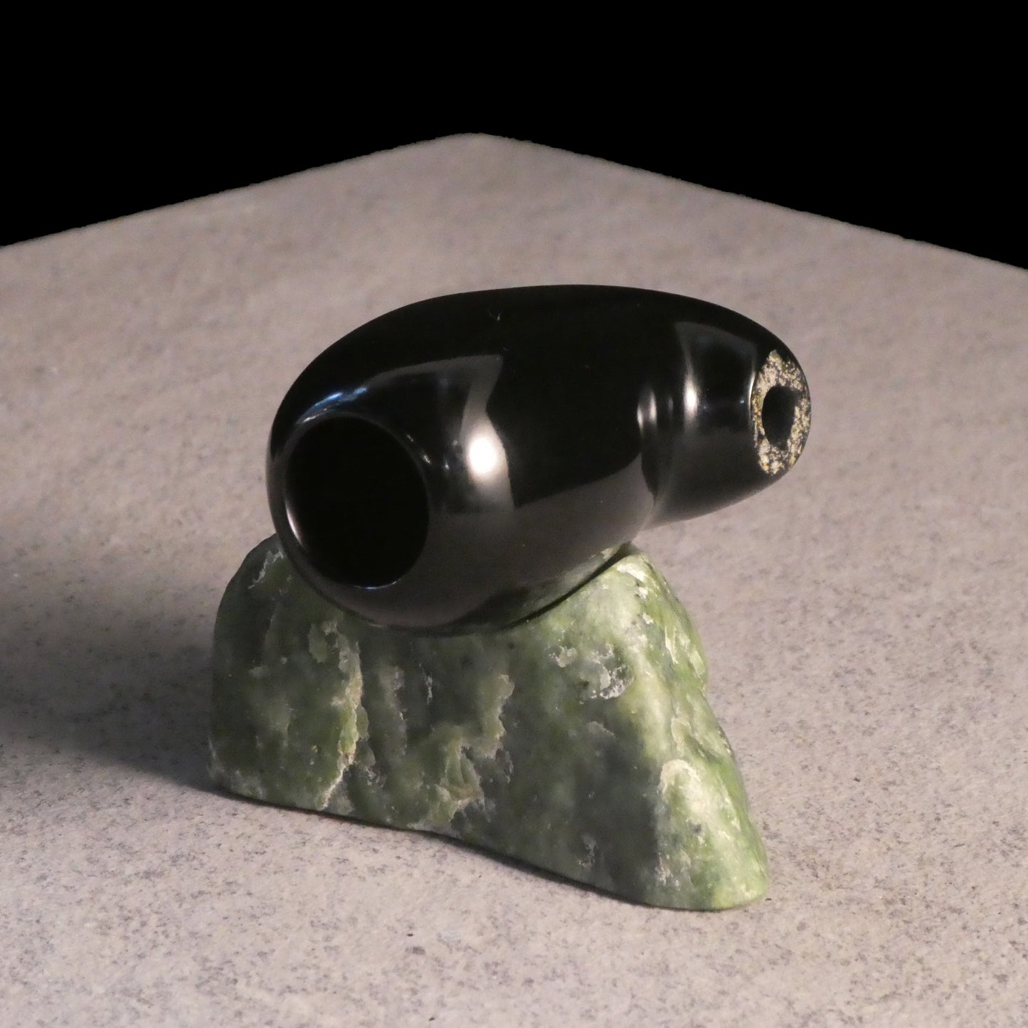 Jade Flute Sculpture - by Nick Balme