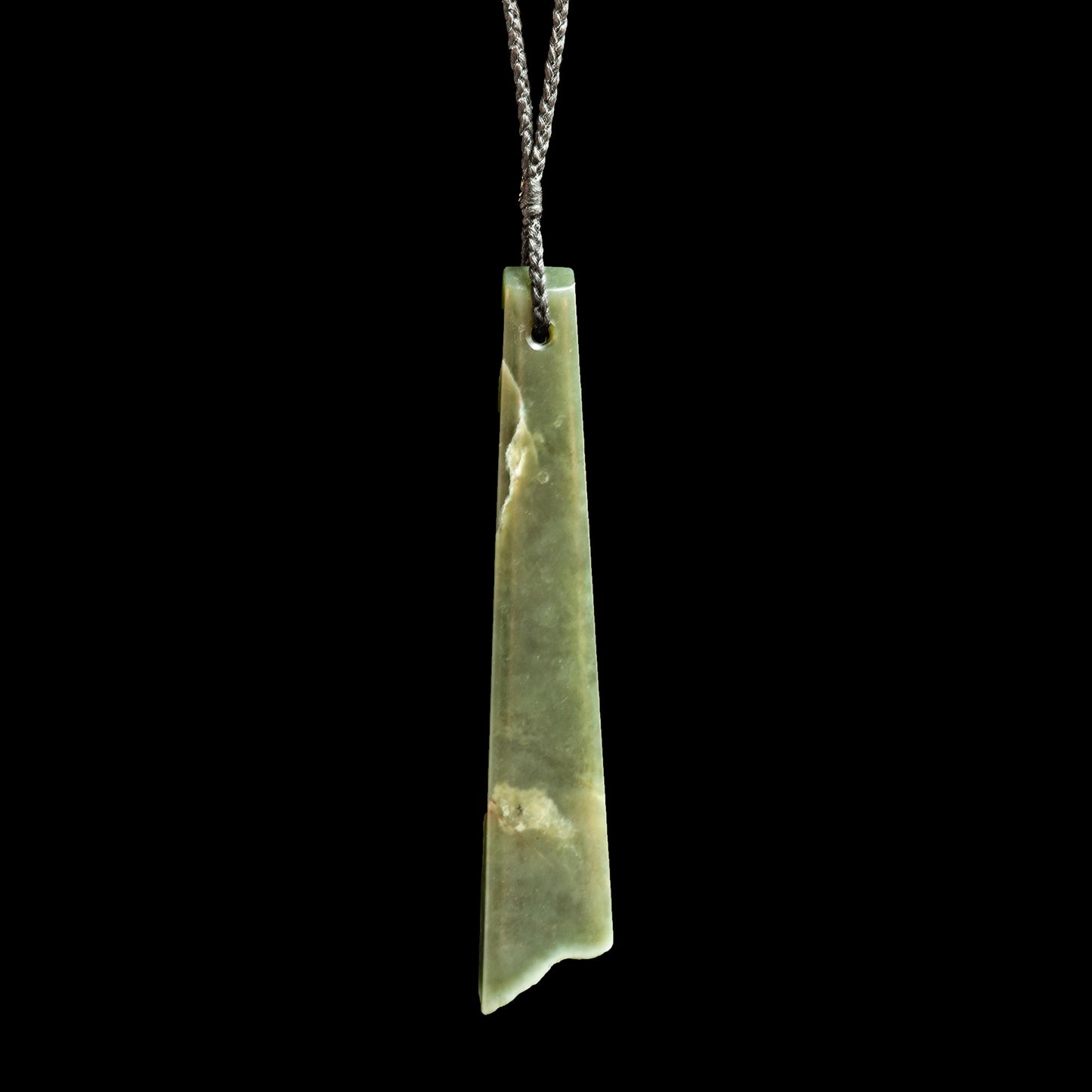 Jade Toki hand carved pendant by Nick and Mady Necklace