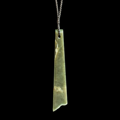 Jade Toki hand carved pendant by Nick and Mady Necklace