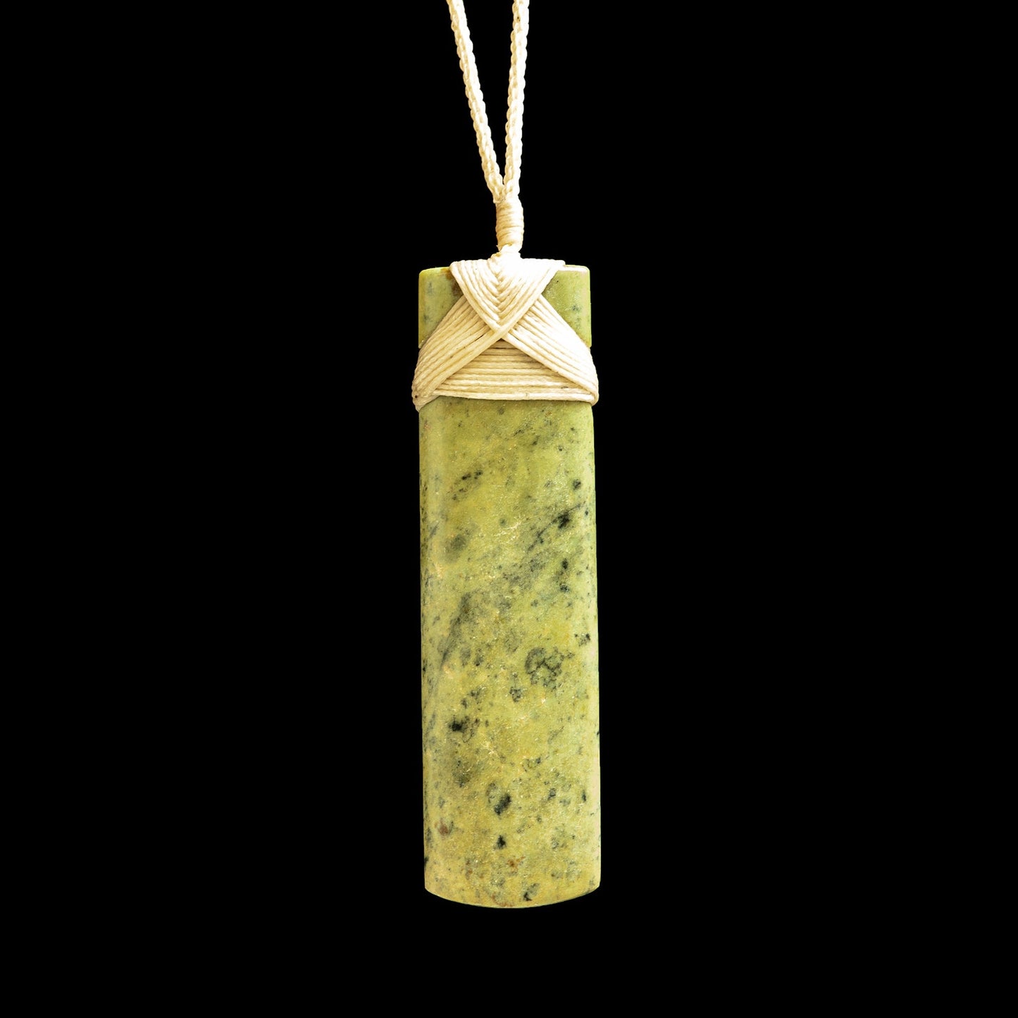 Jade Toki hand carved pendant by Nick and Mady Necklace