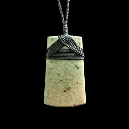 Jade Toki hand carved pendant by Nick and Mady Necklace