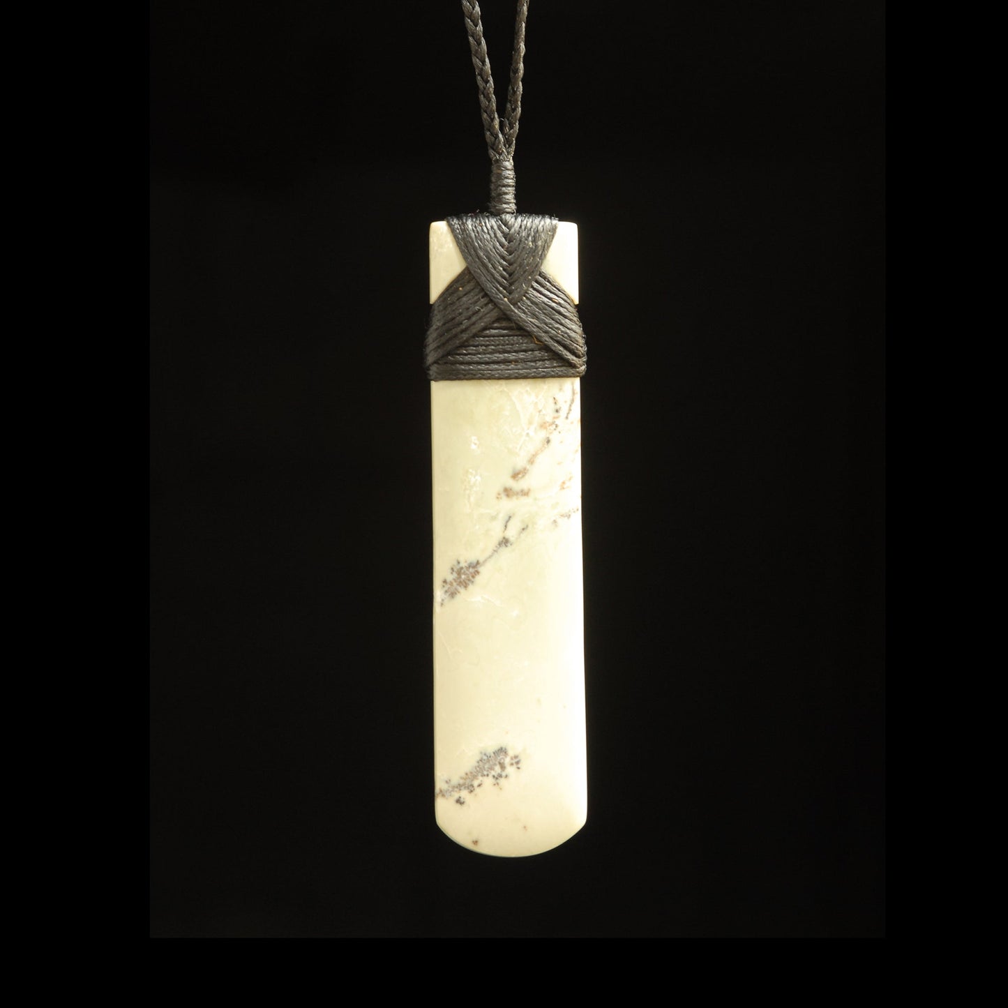 Jade Toki hand carved pendant by Nick and Mady Necklace