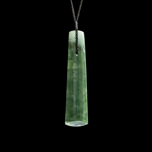 Large Jade Hei Toki by Raegan Bregman Pendant
