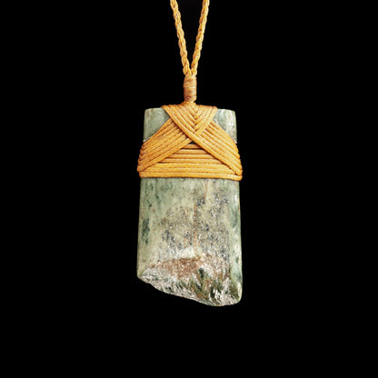 Large Jade Toki by Nick Balme Pendant