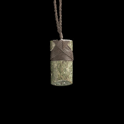 Jade Toki hand carved pendant by Nick and Mady Necklace