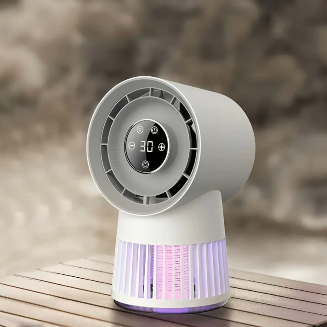 2 in 1 Bug Zapper Desk Fan Bladeless Mosquito Zapper