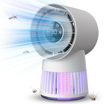 2 in 1 Bug Zapper Desk Fan Bladeless Mosquito Zapper
