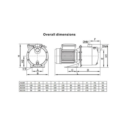 Water Jet Pump 1 HP - The Shopsite