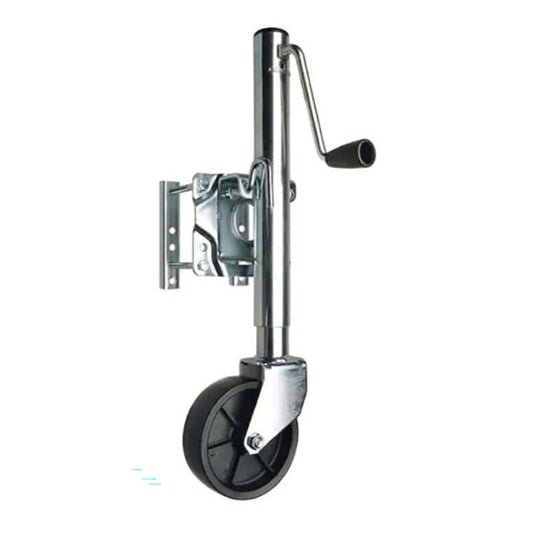 Heavy duty jockey wheel side view