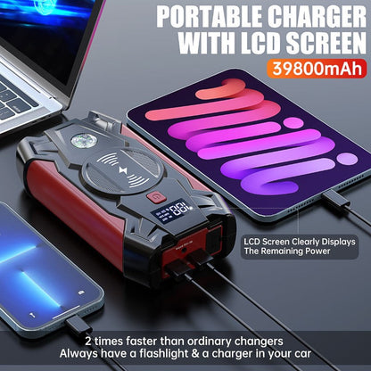 Portable car battery charger