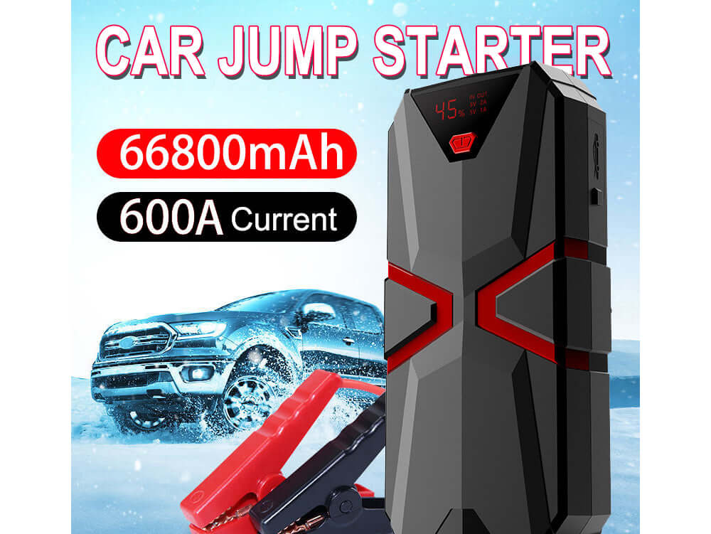 68800mAh jump starter device