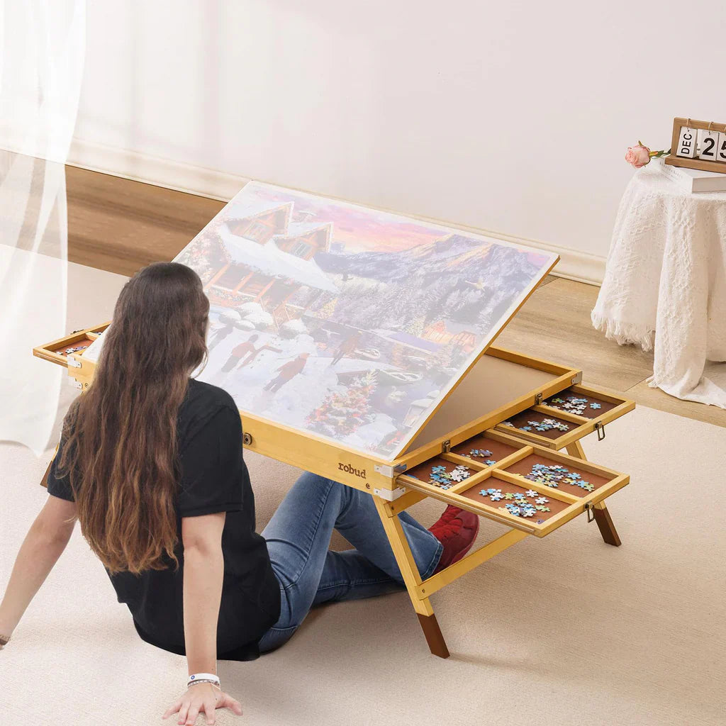 Jigsaw Puzzle Board Wooden