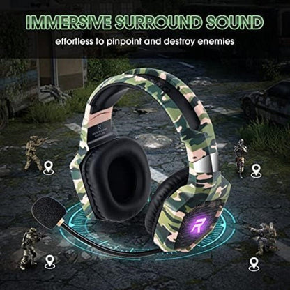 Gaming headset USB and audio plugs