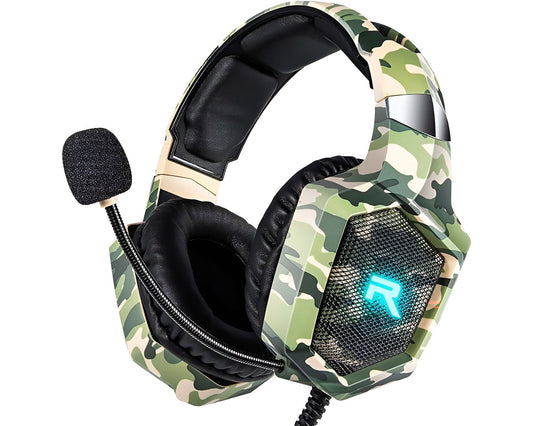 Onikuma K8 gaming headset side view