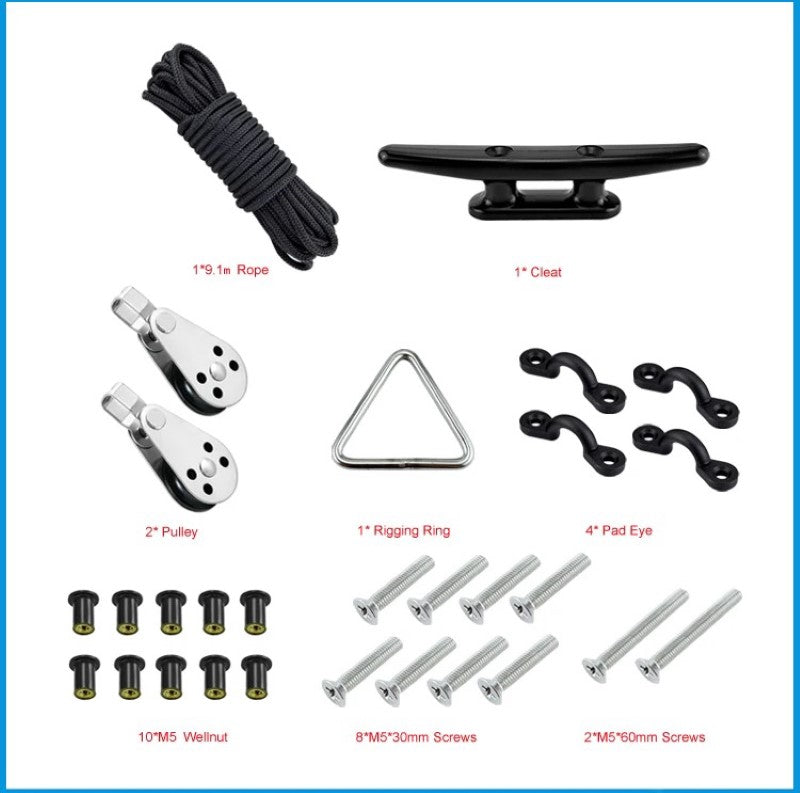 Kayak Canoe Anchor Trolley Kit