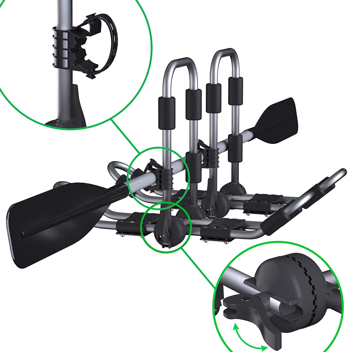 4-in-1 Kayak Roof Rack