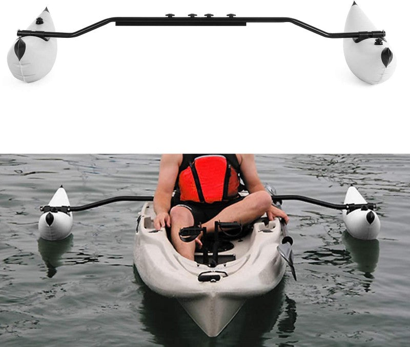Kayak stabilizer repair patches