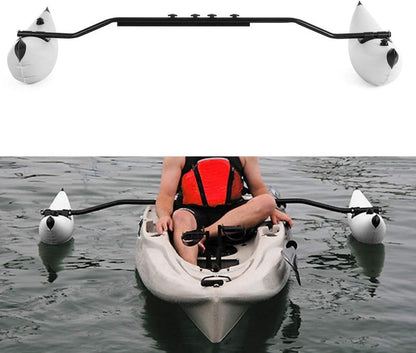 Kayak stabilizer repair patches
