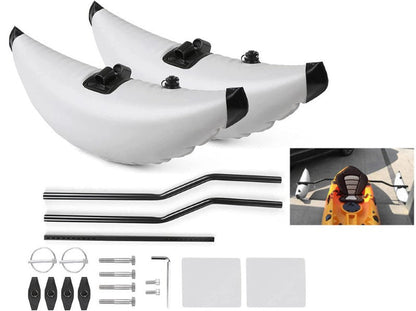 Kayak stabilizer packaging