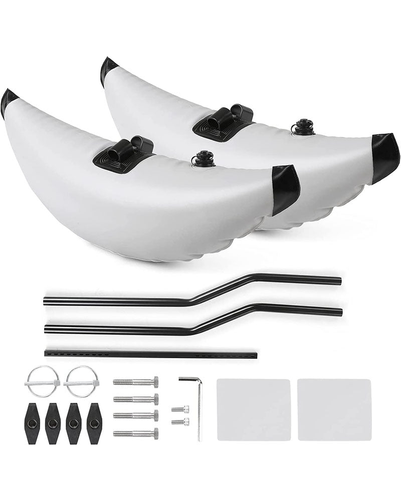 Kayak stabilizer yellow color
