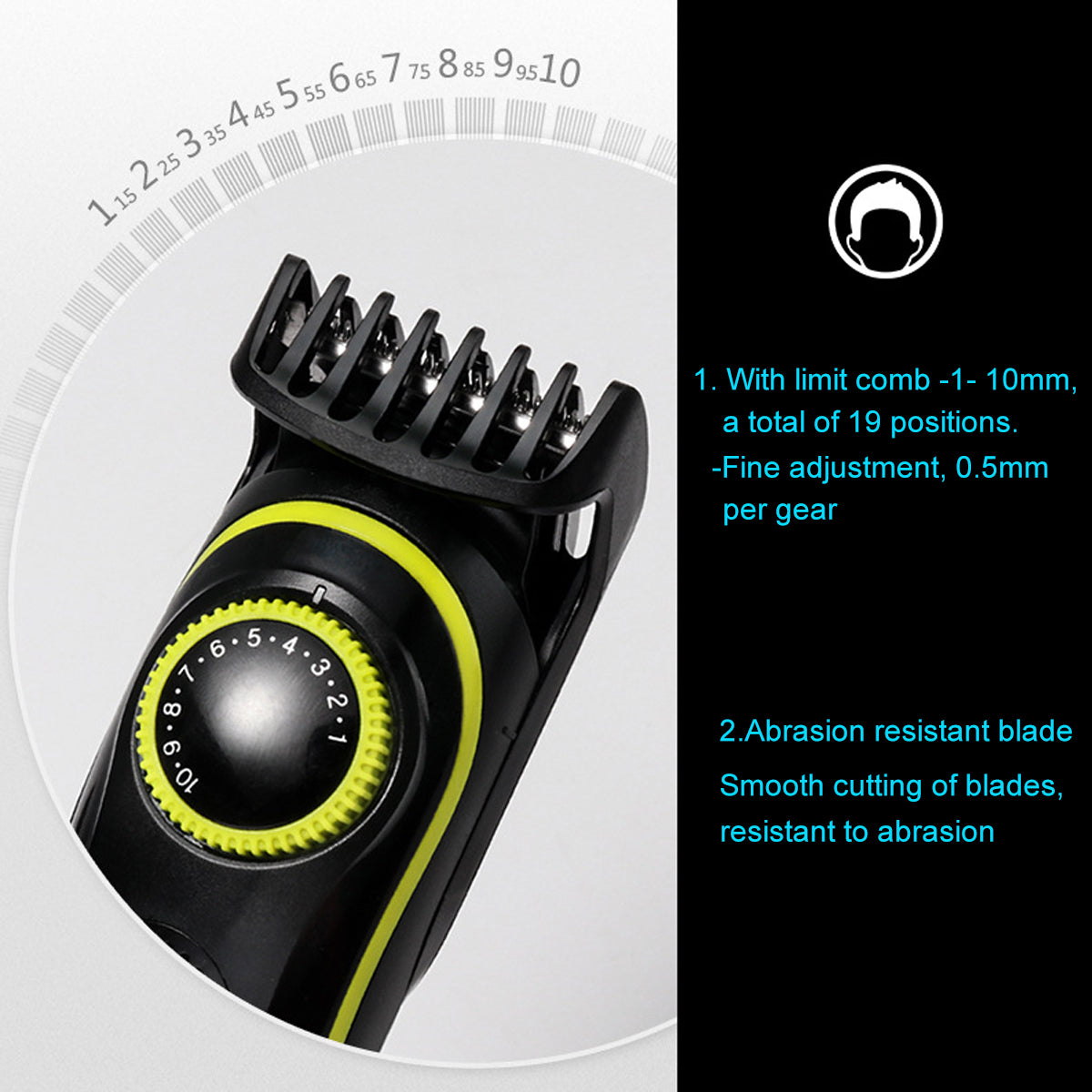 Hair grooming tool set