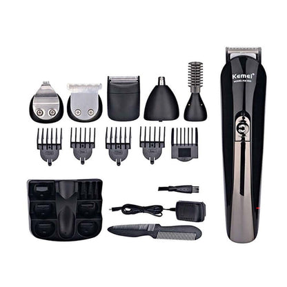 Kemei 6 in 1 hair clipper