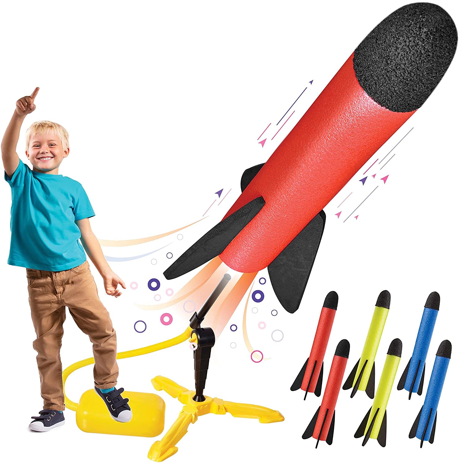Foam rocket launcher
