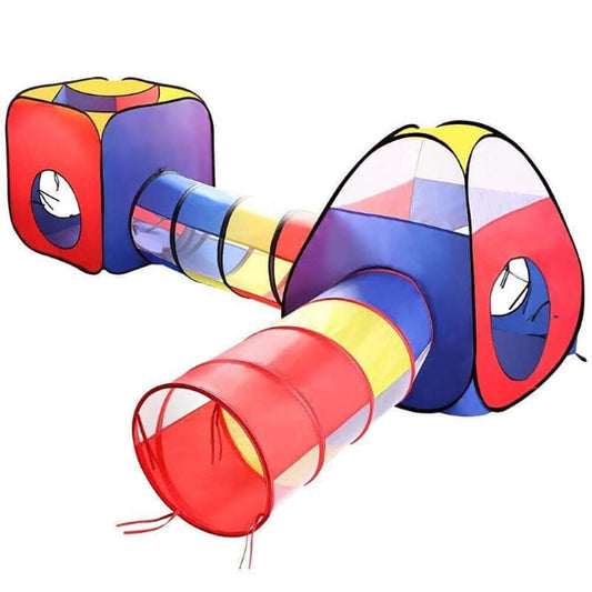 Folding kids tent set