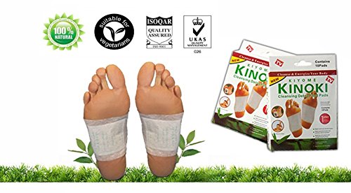 Foot pads for toxin removal