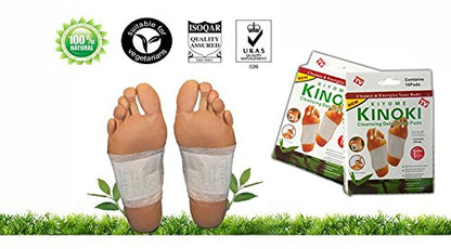 Foot pads for toxin removal